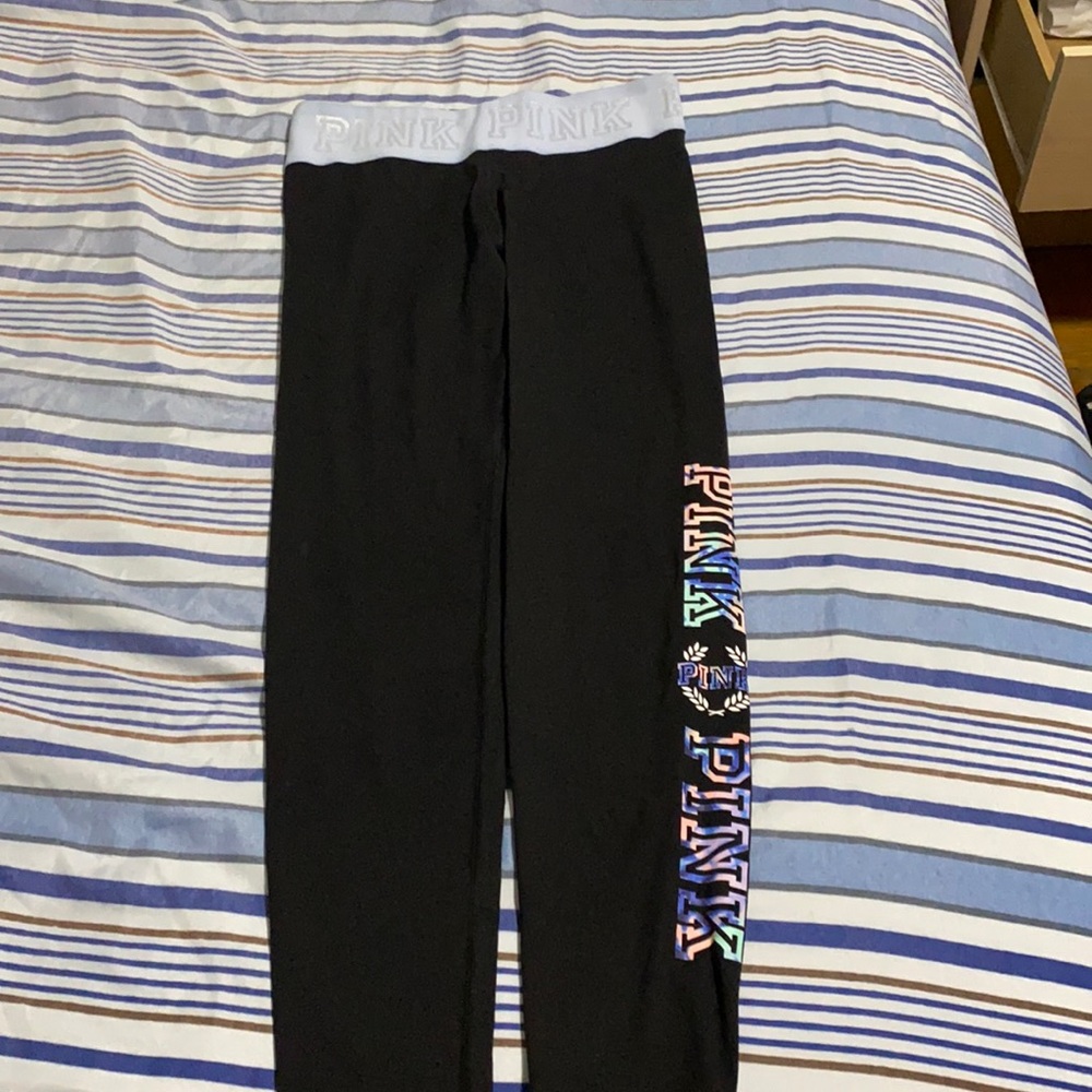 Pink used tights in size XS